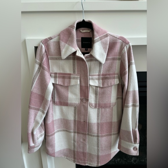 Dynamite Plaid Shacket - Picture 5 of 5